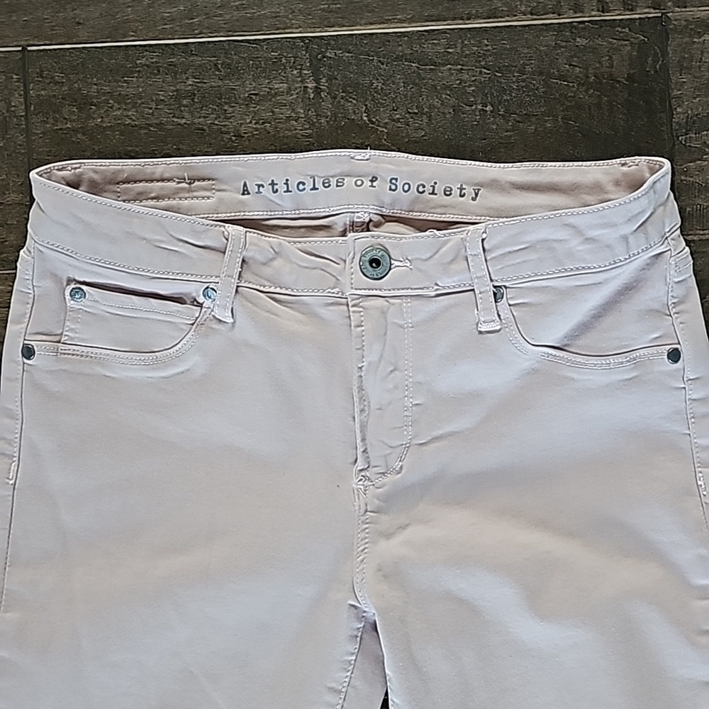Articles of Society Women's Light Pink Jeans sz 27 - Picture 6 of 6